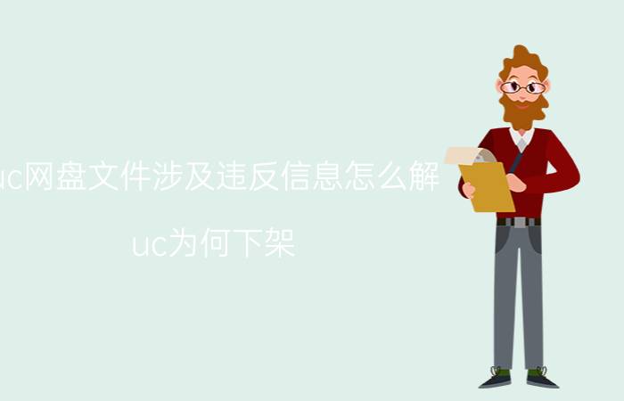 uc网盘文件涉及违反信息怎么解 uc为何下架？